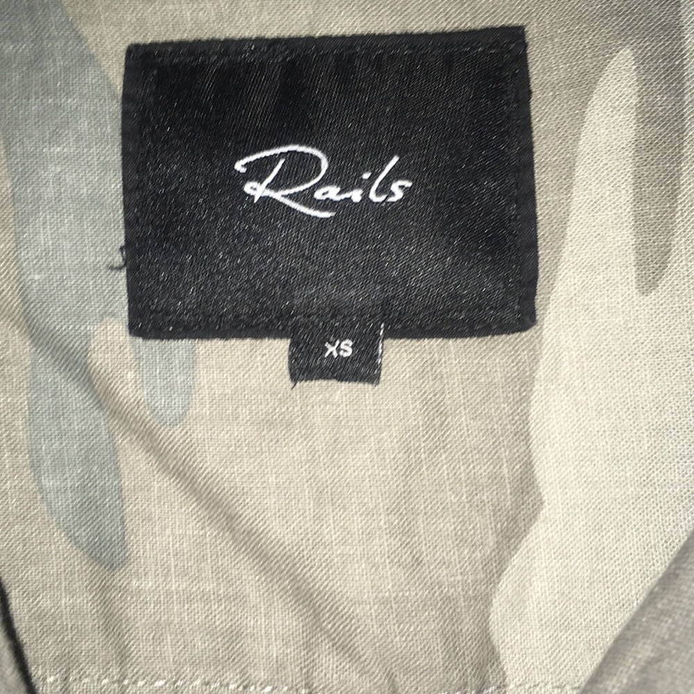 Rails Agnes Patch Jacket Camo With Patches Size Xs - image 5